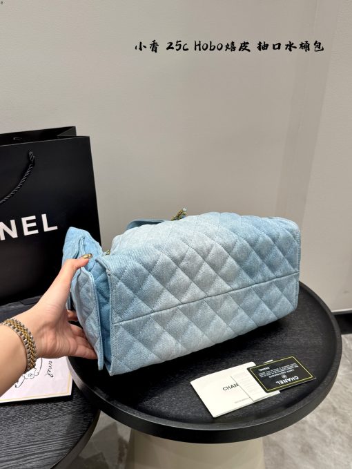 CHANEL denim bag - Image 8