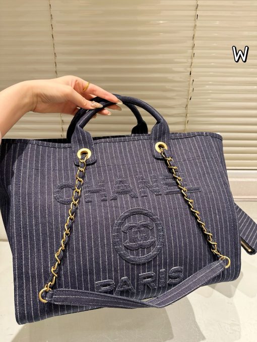 Chanel denim bag - Image 4