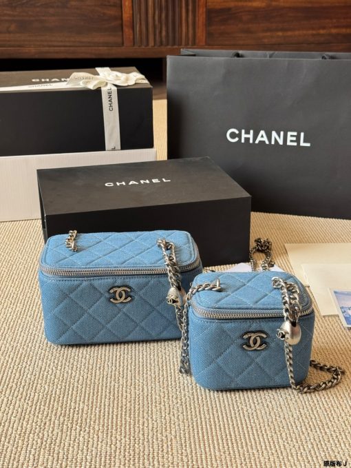 Chanel denim long box - Image 2