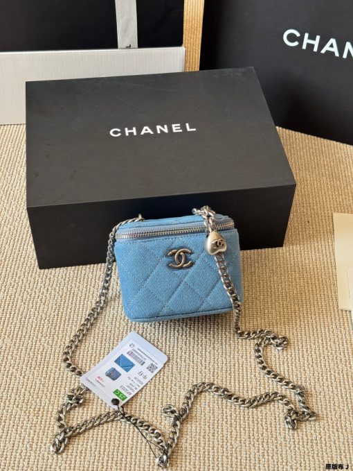 Chanel denim long box - Image 6