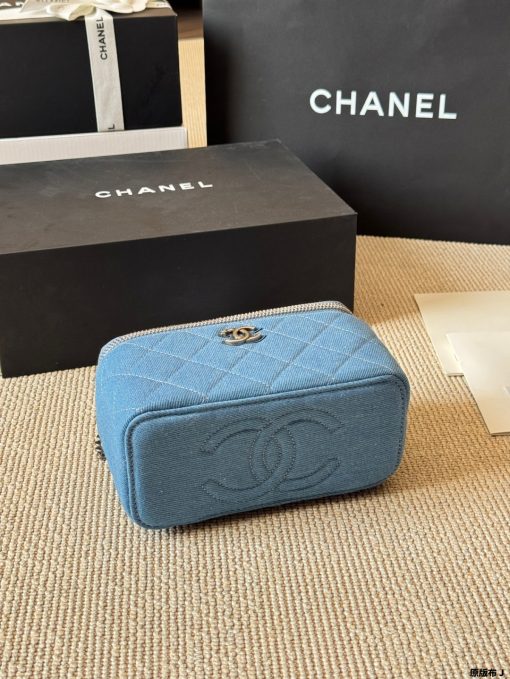 Chanel denim long box - Image 9