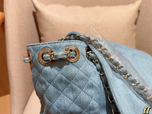 Chanel denim bag - Image 8