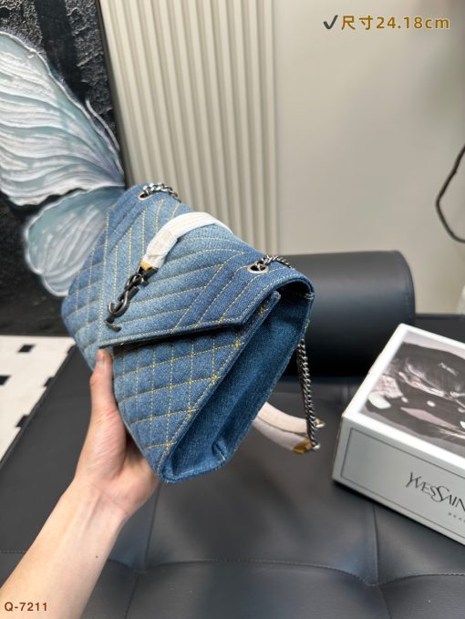 YSL denim bag - Image 8