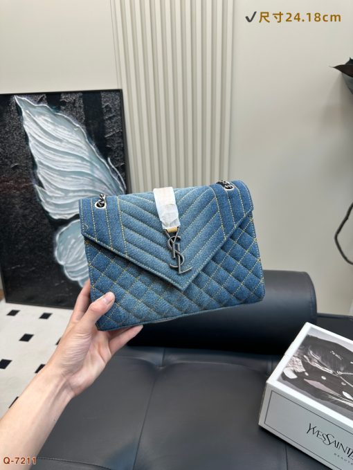 YSL denim bag - Image 5