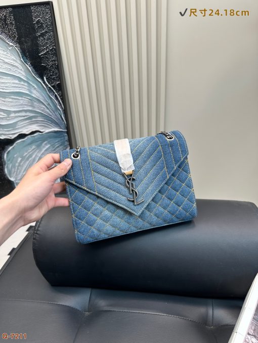 YSL denim bag - Image 4