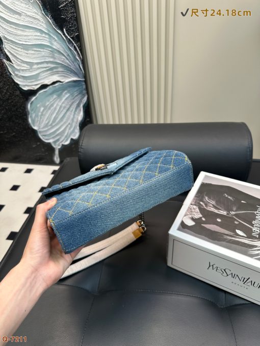 YSL denim bag - Image 3