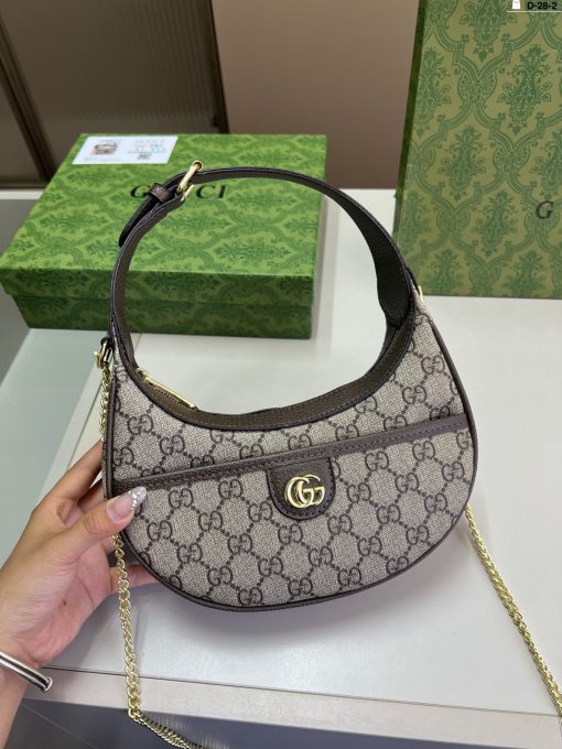 GUCCI crescent-shaped bag