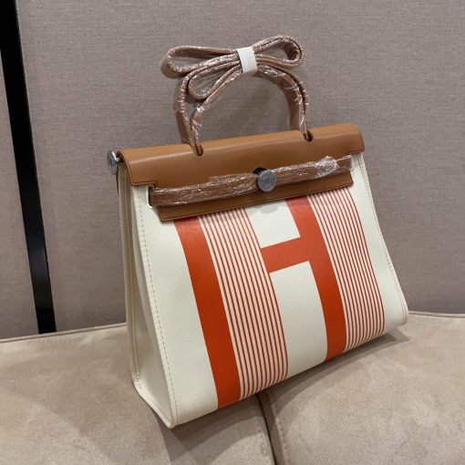 HERMES canvas bag - Image 9