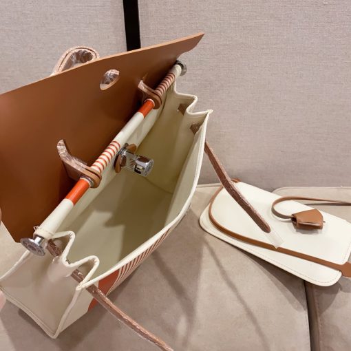 HERMES canvas bag - Image 3
