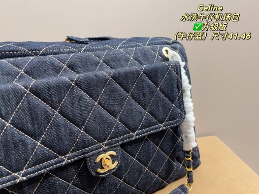 CHANEL denim bag - Image 8