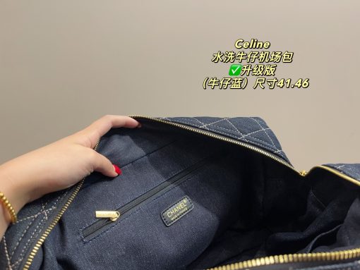 CHANEL denim bag - Image 2