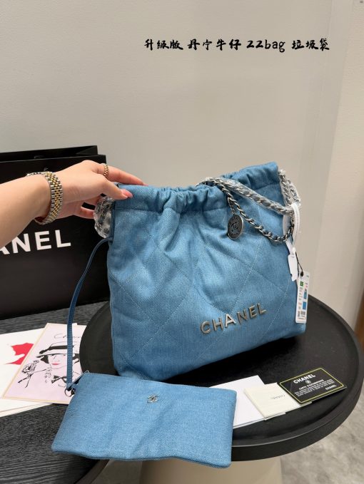 CHANEL denim bag