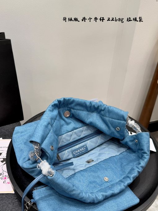 CHANEL denim bag - Image 3