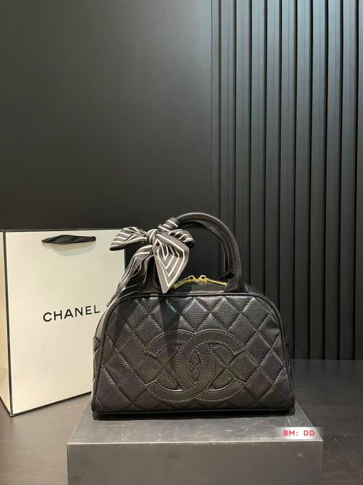 CHANEL bowling bag