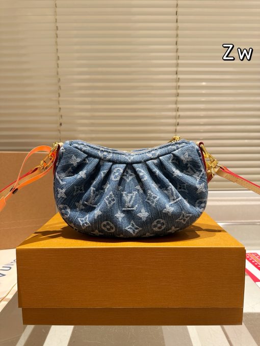 LV valley denim bag