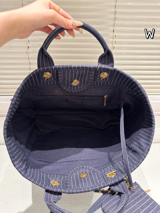 Chanel denim bag - Image 10