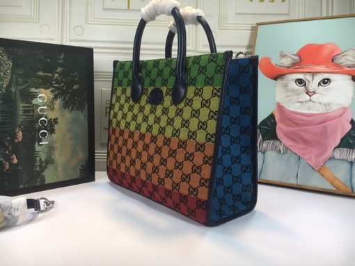 GUCCI fabric bag - Image 4