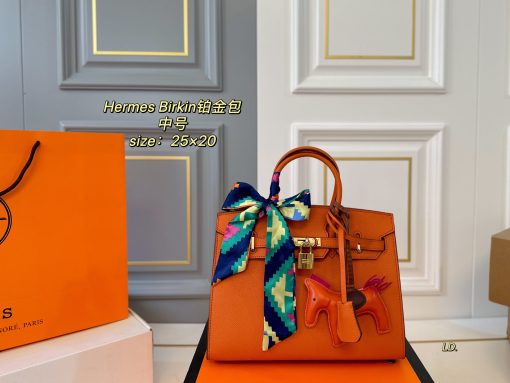 Hermes platinum bag